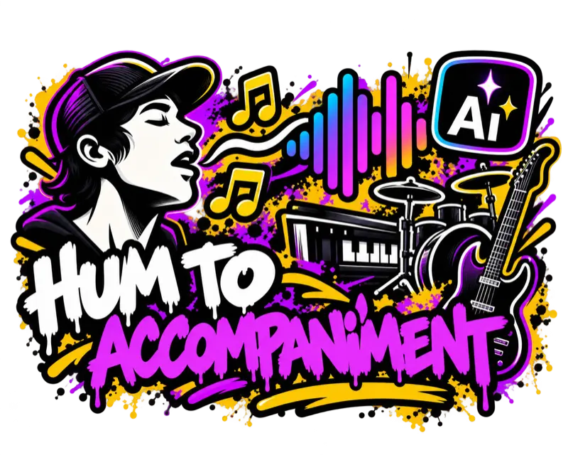 Hum to accompaniment